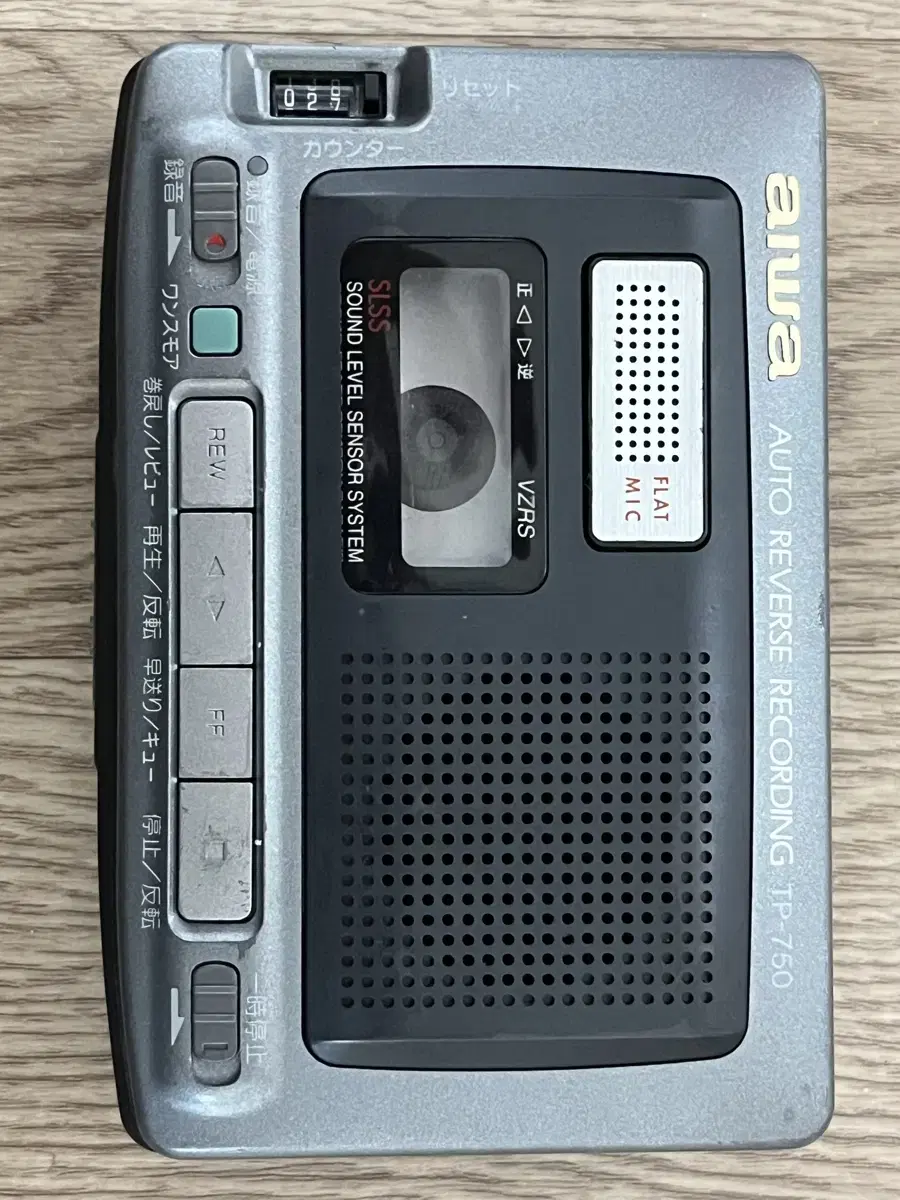 Aiwa tp 750 어학기 워크맨 카세트 녹음기